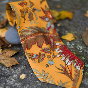 Cesarani Hand finished USA Silk Necktie Tie